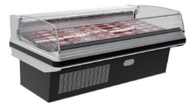肉屋のスーパーマーケット肉デリカテッセンの陳列ケースMC2 R404a