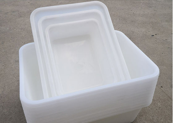 プラスチックの長方形 ホワイト スーパーマーケット キッチン アイス トレイ 食品 スクウェア 盆 バーベキュー 収納箱
