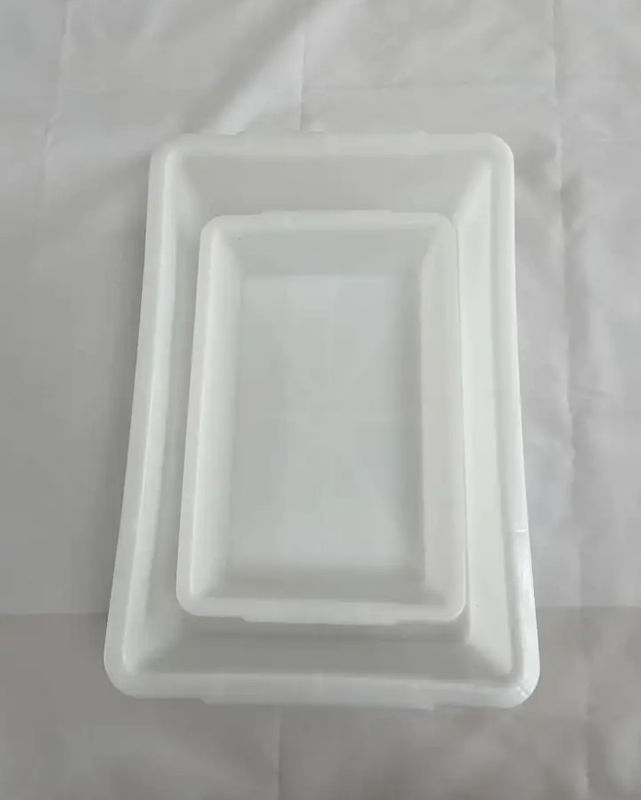 プラスチックの長方形の幼稚園 玩具収納箱 バスケット スーパーマーケット 乾燥果物箱 選別バスケット